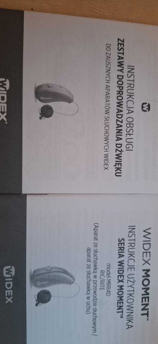 zestaw aparatów słuchowych WIDEX MOMENT M0110RR4D na gwarancji