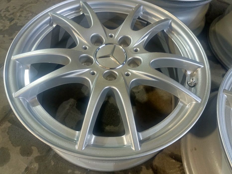 Felgi aluminiowe Mercedes 5x112 6,5jx16 et49 jak NOWE