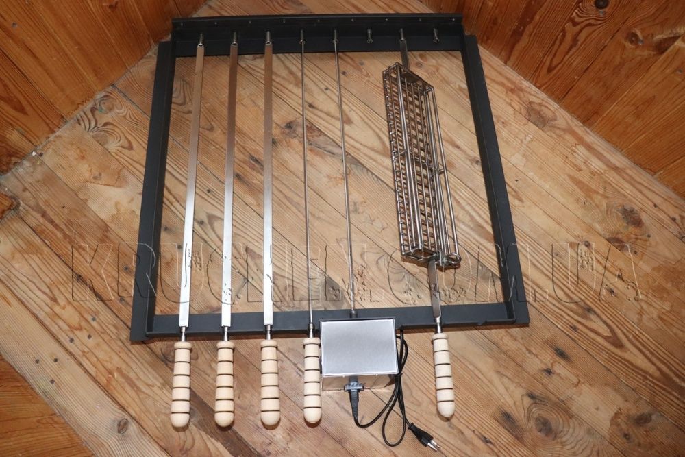 Электропривод шампуров в барбекю камин печь Мангал для барбекю Печник