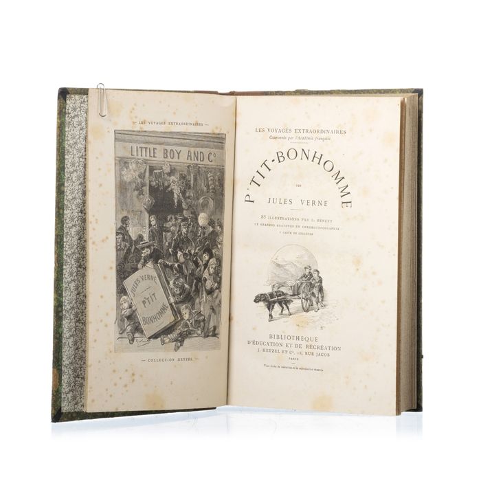Livros - Verne; Júlio - Les Voyages Extraordinaires P'Tit-Bonhomme