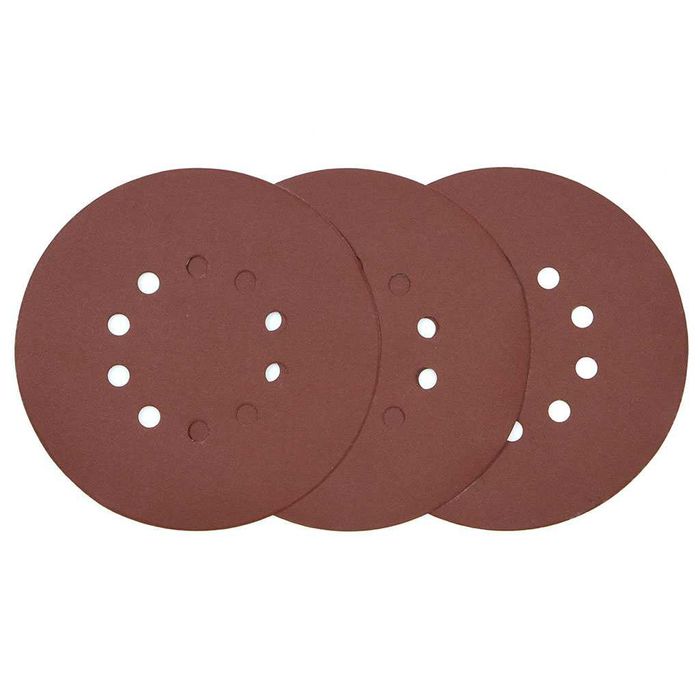 2 x 10szt PAPIER ŚCIERNY KRĄŻEK Do Żyrafy 225mm P240 Ścian Sufitów Na