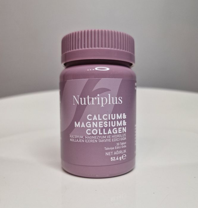 Kolagen Wapń Magnez Nutriplus Farmasi Tabl.