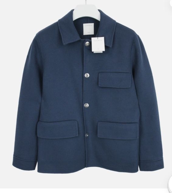 Sandro пиджак пальто шерсть