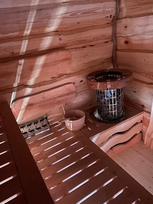 Sauna ogrodowa ocieplona