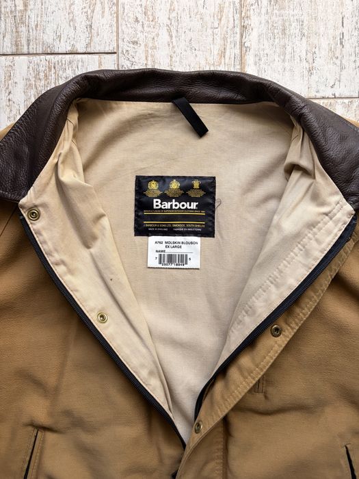 Вінтажна куртка Barbour A762 Moleskin Blouson | Розмір XL | Стан!