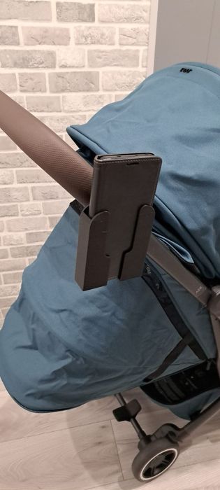 Uchwyt JOOLZ. Uchwyt na telefon, smartfon do wózków Joolz. Czarny.