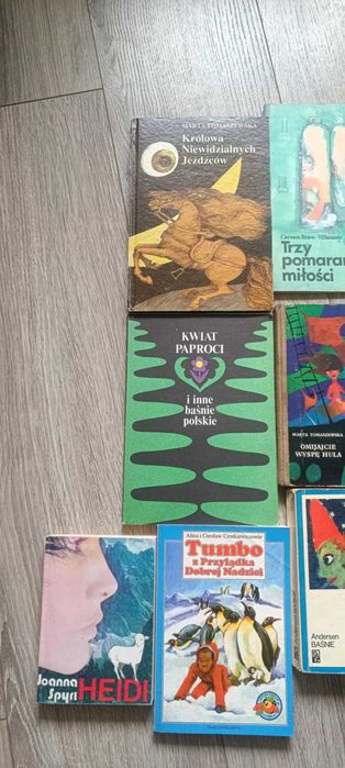 zestaw PAKA książek bajek, opowiadań itp