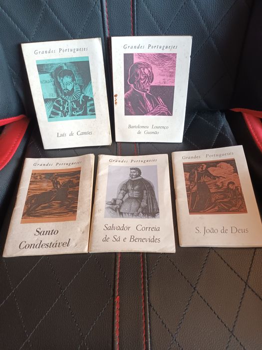 Livros antigos grandes portugueses