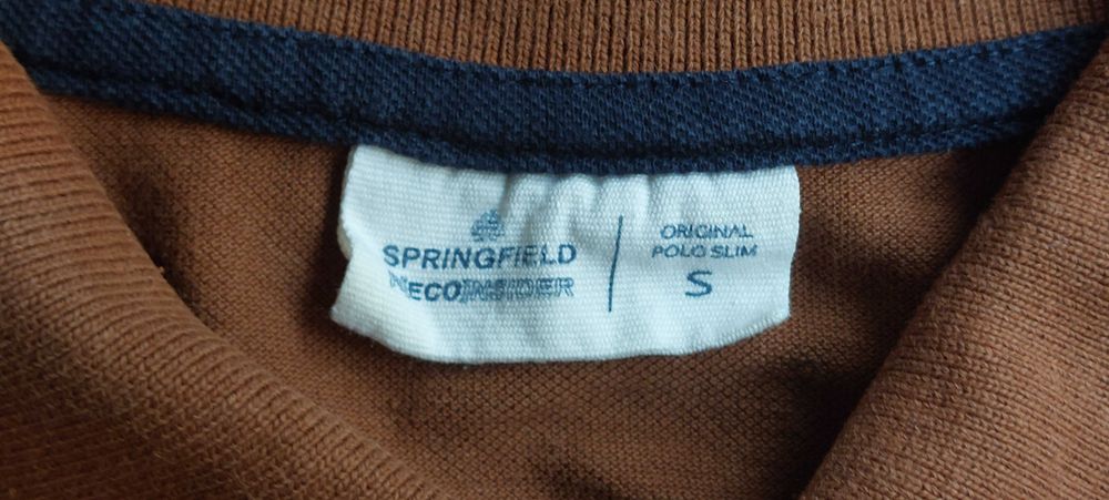 Polo Castanho Springfield S