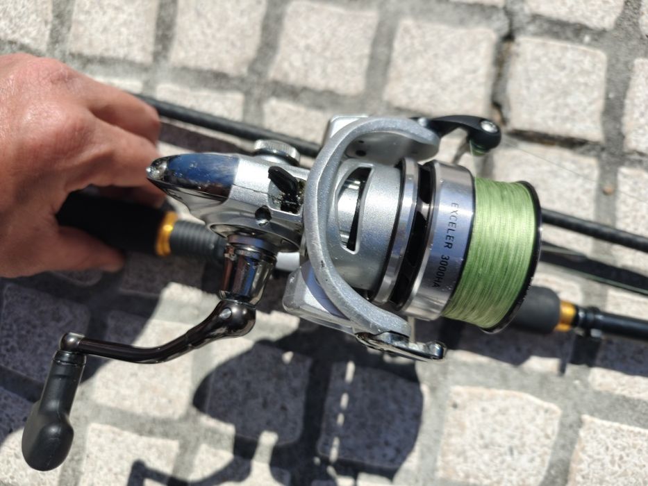 Conjunto pesca spinning