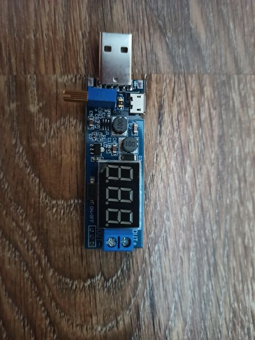 Повышающий преобразователь с 5v на 9v,12 v от повербанка к роутеру
