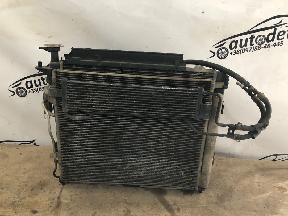 Дифузор Kia Sorento XM 2.2 акпп касета радіаторів соренто вентилятор