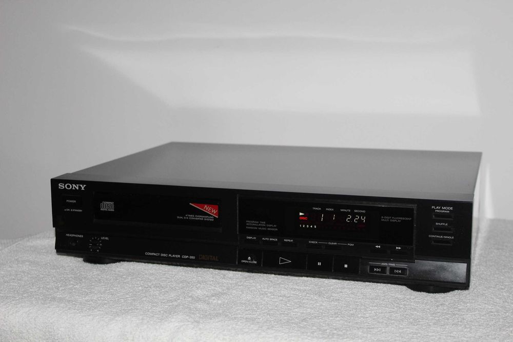 SONY CDP-350 Odtwarzacz płyt cd segment stereo hi-fi Wysyłka
