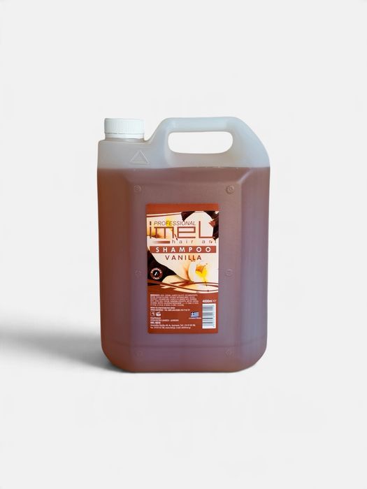 Шампунь ваніль IMEL Professional для чутливої шкіри голови  4 л, каністра для салонів краси, для родини, колорист, перукарня, перукар, домашній догляд