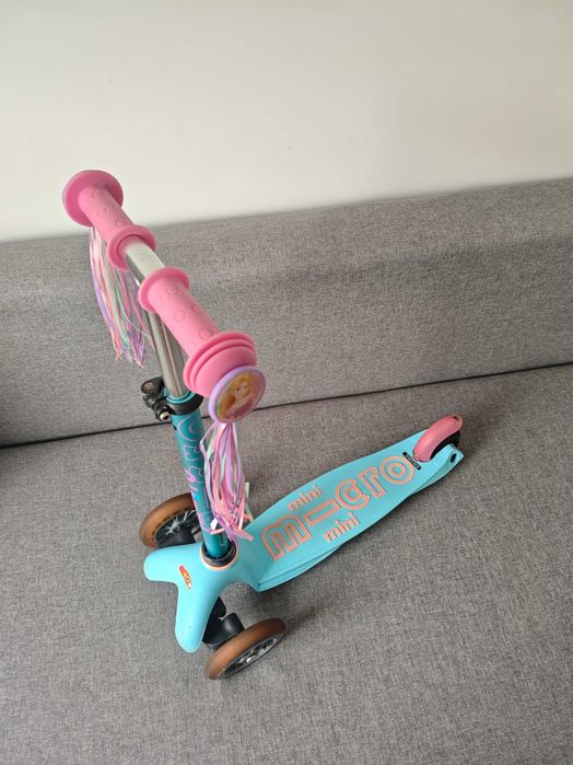 Hulajnoga Mini Micro Deluxe - Trójkołowa, Turquoise