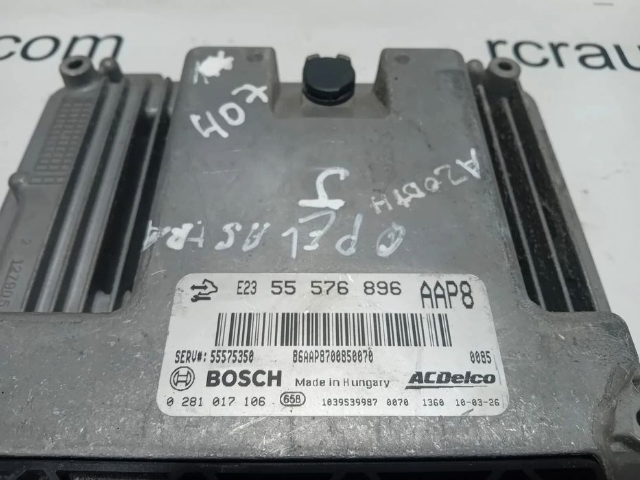Centralina Bosch Original Fiat Opel 2.0 CDTi A20DTH 55 576 896 / 0