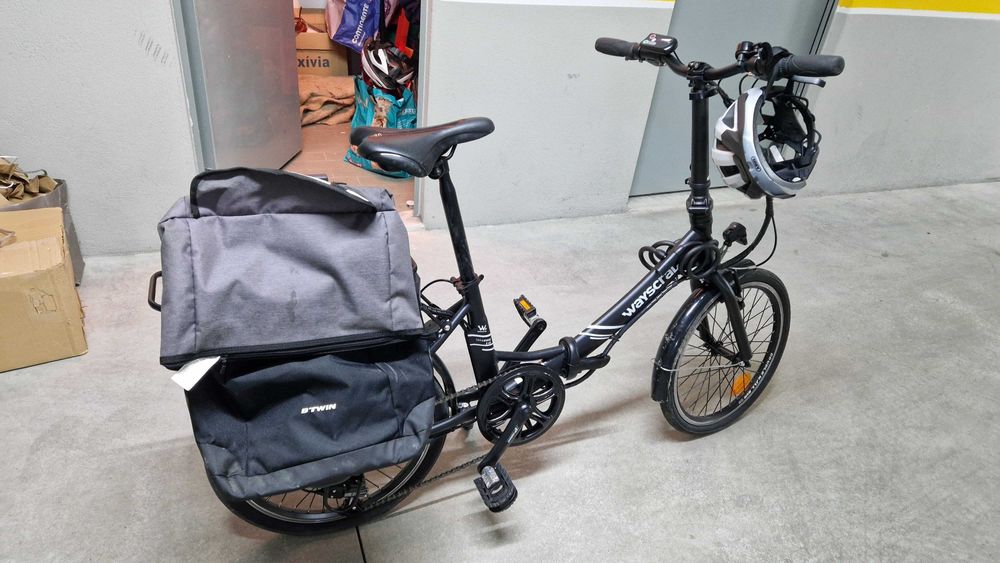 Bicicleta Elétrica Dobrável Wayscral Takeaway E100 20''
