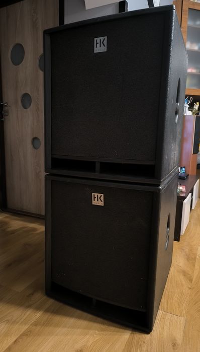 HK Audio Subwoofer aktywny + kolumny H&H aktywne