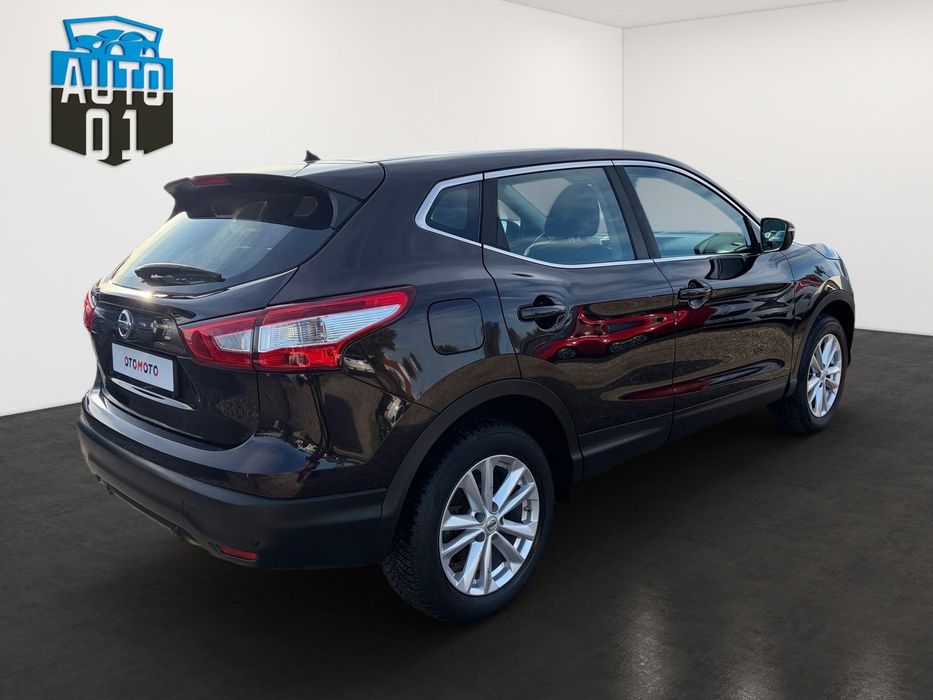 Nissan Qashqai 1.2Benzyna-115ps, Bezwyp., LED/Xenon, Kamera cof, ParkTronic, Serwis