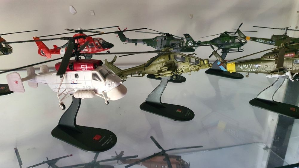 Helikoptery świata modele
