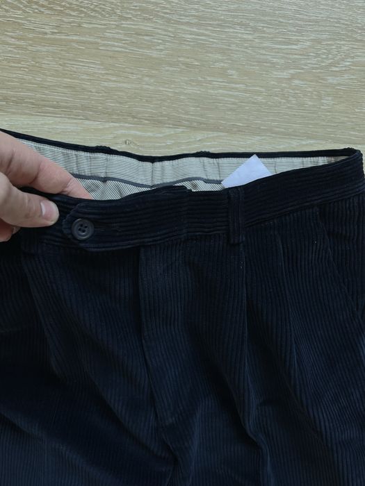 ERMENEGILDO ZEGNA SOFT VELVET PANTS gold label jacob cohen cucinelli вельветові штани