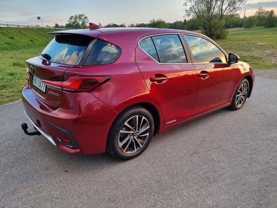 Lexus Ct 200h 1.8 hybrid SERWIS ASO, FULL LED, kamera, hak, OKAZJA!!!