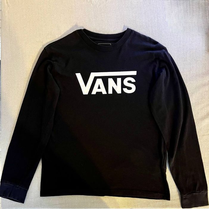 Лонгслів  чорний Vans