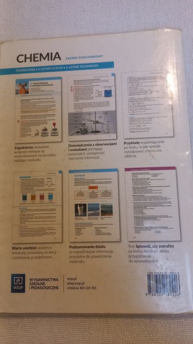 Chemia.Podręcznik.Liceum i Technikum. Zakres podstawowy.