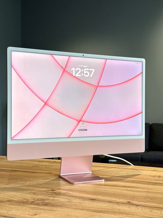 iMac 24 2021 M1 16/512gb 8/8gpu !! Pink !! Гарантія від магазину !!