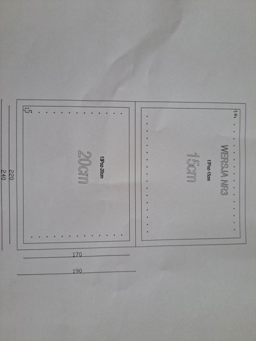 Pudełko - Piórnik na przypony wędkarskie 15-20cm-wersja 3 spławik