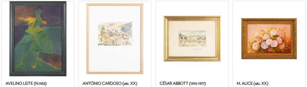 Lote Obras Pintura Portuguesa 35