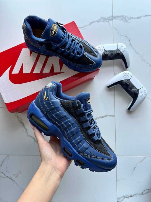 Кросівки Nike Air Max 95 Blue/Yellow premium