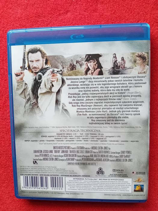 Rob Roy [Blu-Ray] polska dystrybucja