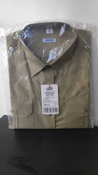 Nowa koszulo-bluza oficerska z krótkimi rękawami wz. 310/MON roz. 42/170