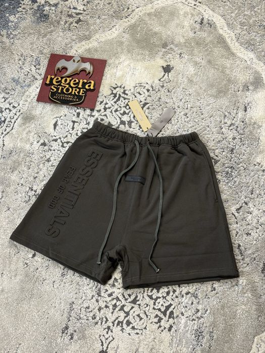 Шорти fear of god essentials signature classic short эссеншиал drip