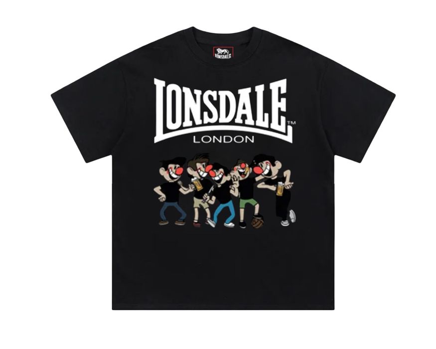 Футболки Lonsdale London Casual  Logo унисекс лонслдейл Новые модели
