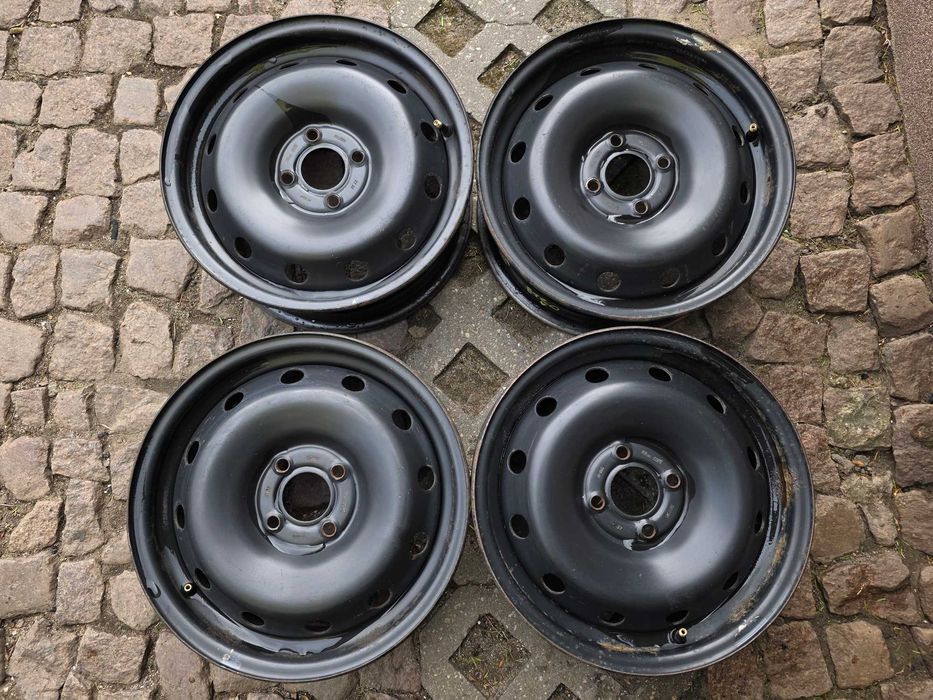 Niemieckie felgi stalowe NISSAN MICRA RENAULT CLIO III 15" 4x100x60,1 ET 50