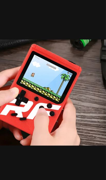 Mini konsola 3” do gier Retro przenośna 400 gier 8 I 16 Bit bitowych