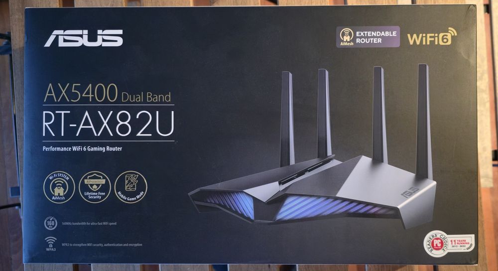 Router gaming ASUS RT-AX82U