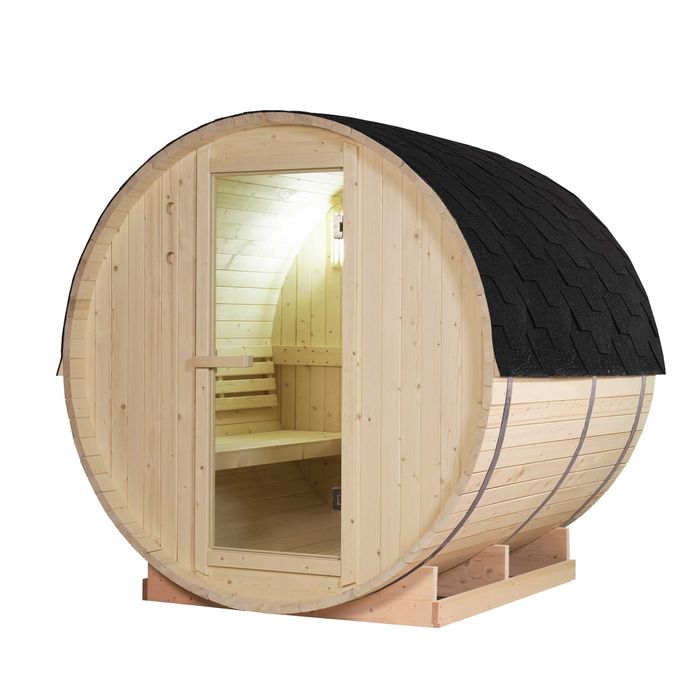 Sauna Fińska BECZKA 6os piec 8KW Harvia