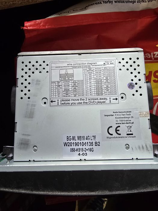 Radio Mercedes Ml orginał