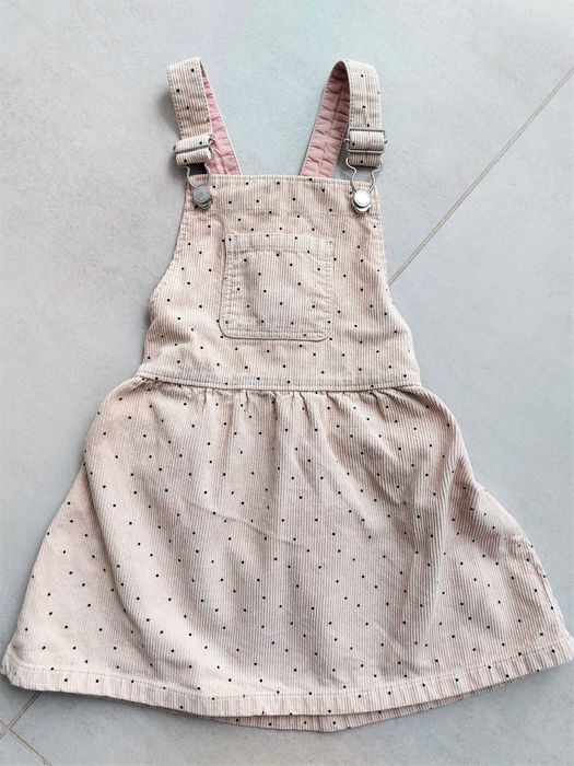 Sukienka ogrodniczka Zara 104