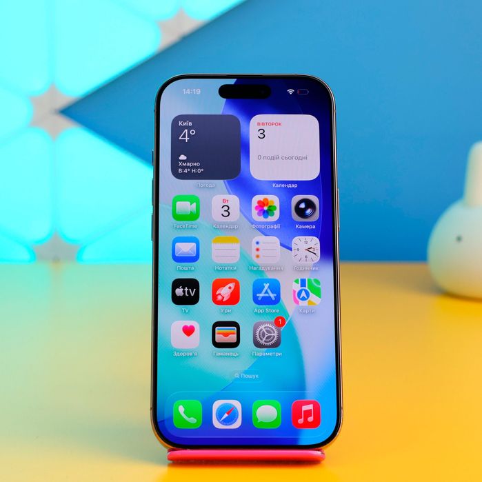 Смартфон Apple iPhone 16 Pro 128GB eSIM (158588) Б/У З ГАРАНТІЄЮ