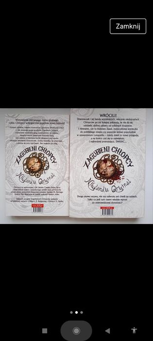 "Chłopcy" tomy 1 i 2 autorstwa Jakuba Ćwieka