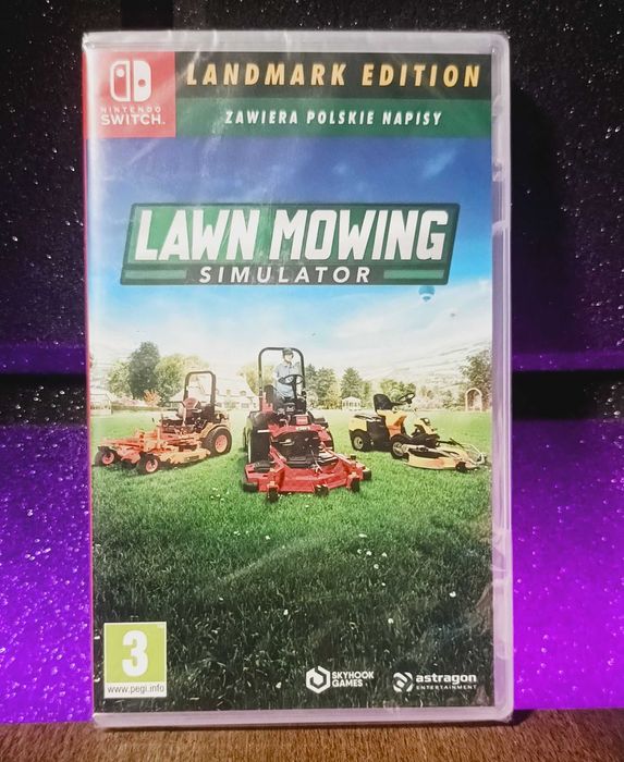 Lawn Mowing Simulator Nintendo Switch - symulator kosiarki PL