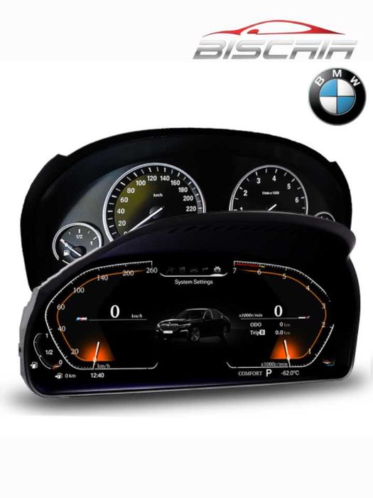 Quadrante Digital BMW !ULTIMA VERSÃO! Serie E e F (Serie 1,2,3,4,5,X)