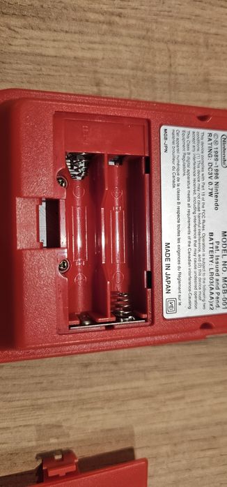 Nintendo gameboy pocket vermelha - Original