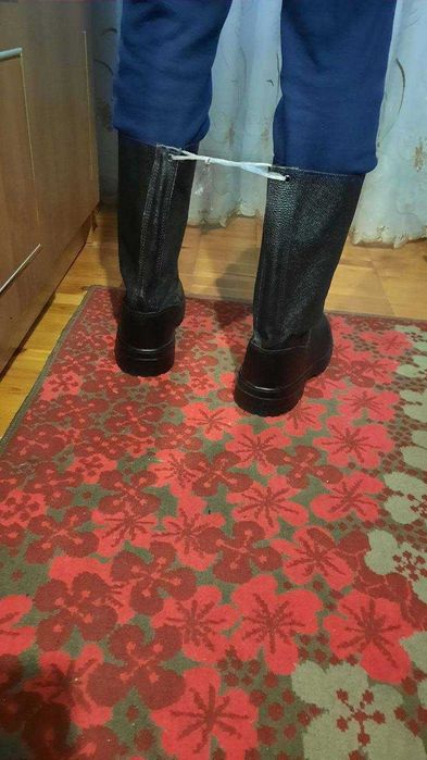 Сапоги рабочие утепленные. Новые