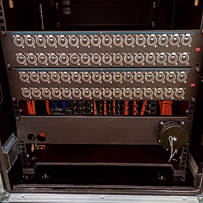Splitter stagebox subbox Harting LK XLR