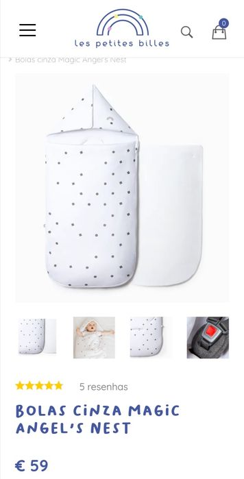 Sacos cama bebé Inverno  0 aos 36 meses Novos